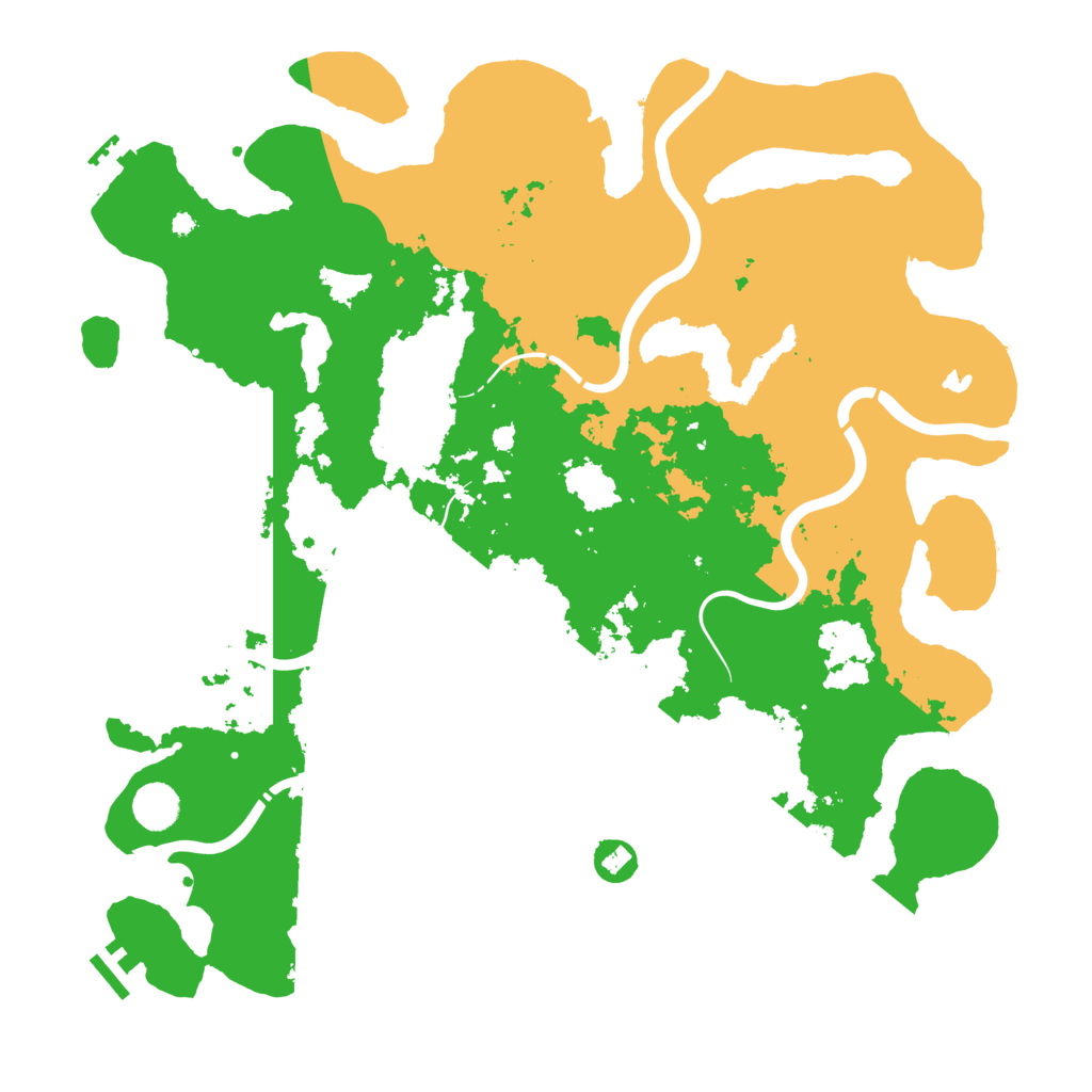 Biome Rust Map: Procedural Map, Size: 4250, Seed: 1339812462