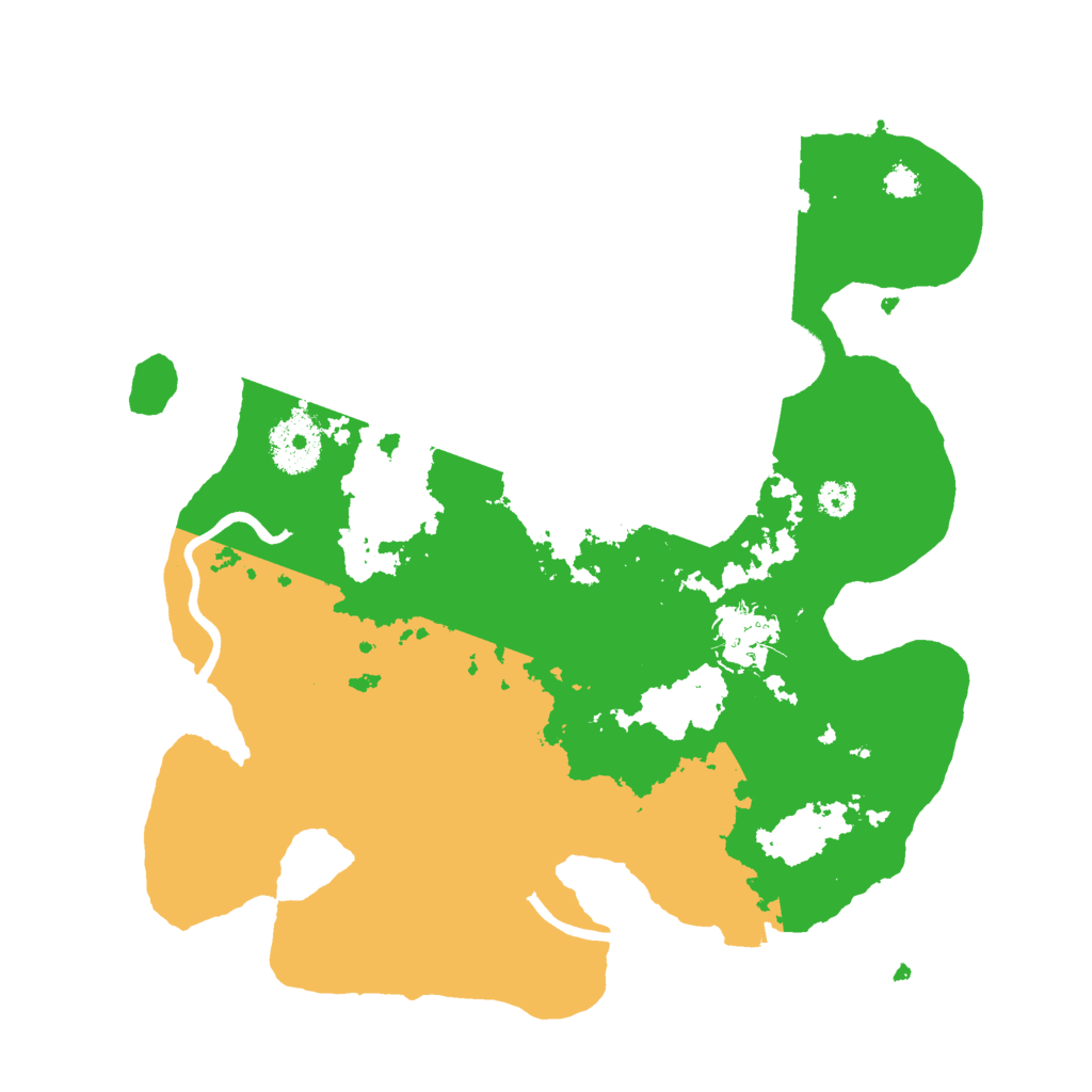 Biome Rust Map: Procedural Map, Size: 3000, Seed: 2483567