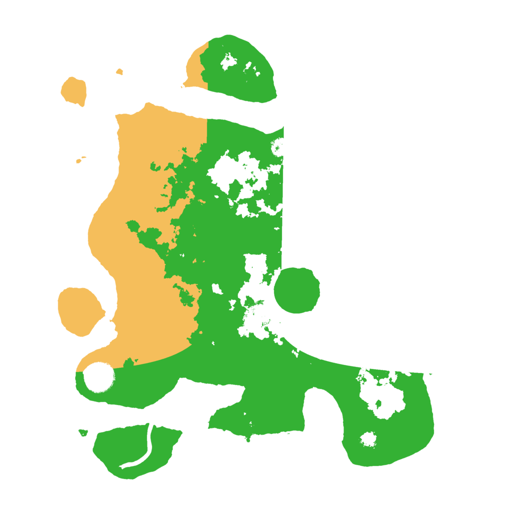 Biome Rust Map: Procedural Map, Size: 3000, Seed: 564654