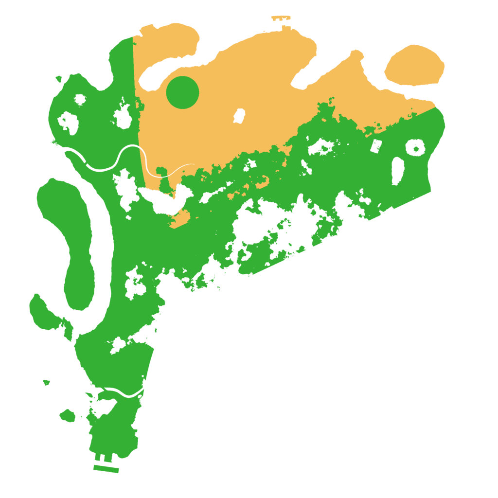 Biome Rust Map: Procedural Map, Size: 4000, Seed: 233453440