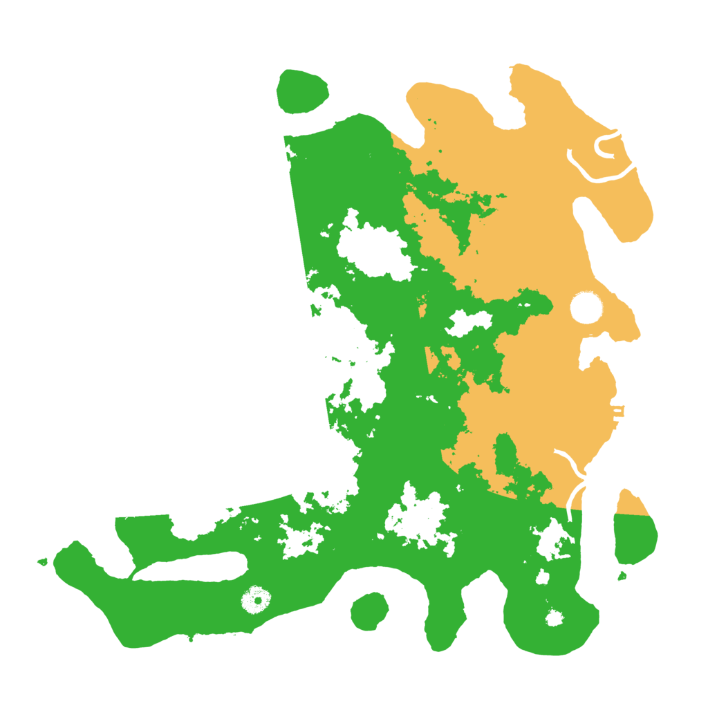 Biome Rust Map: Procedural Map, Size: 3850, Seed: 1577749