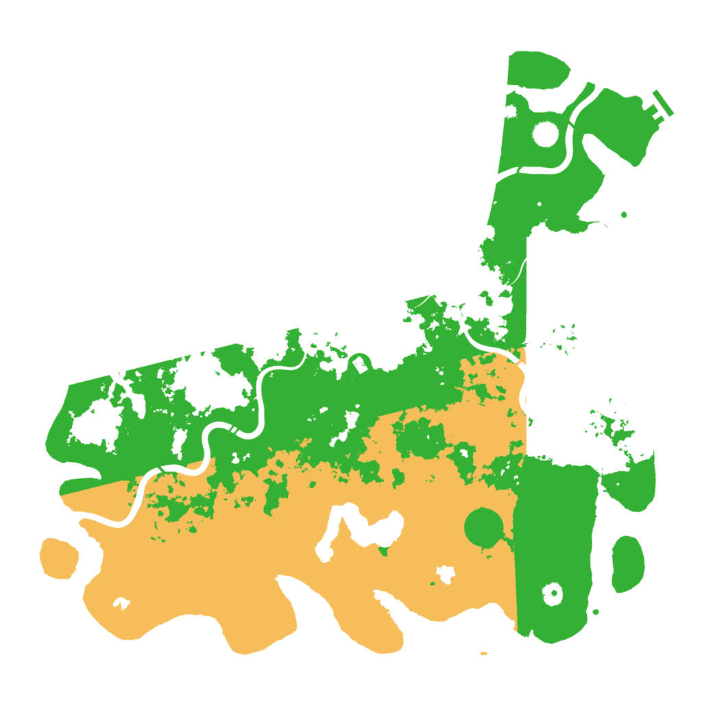 Biome Rust Map: Procedural Map, Size: 4800, Seed: 1375119001