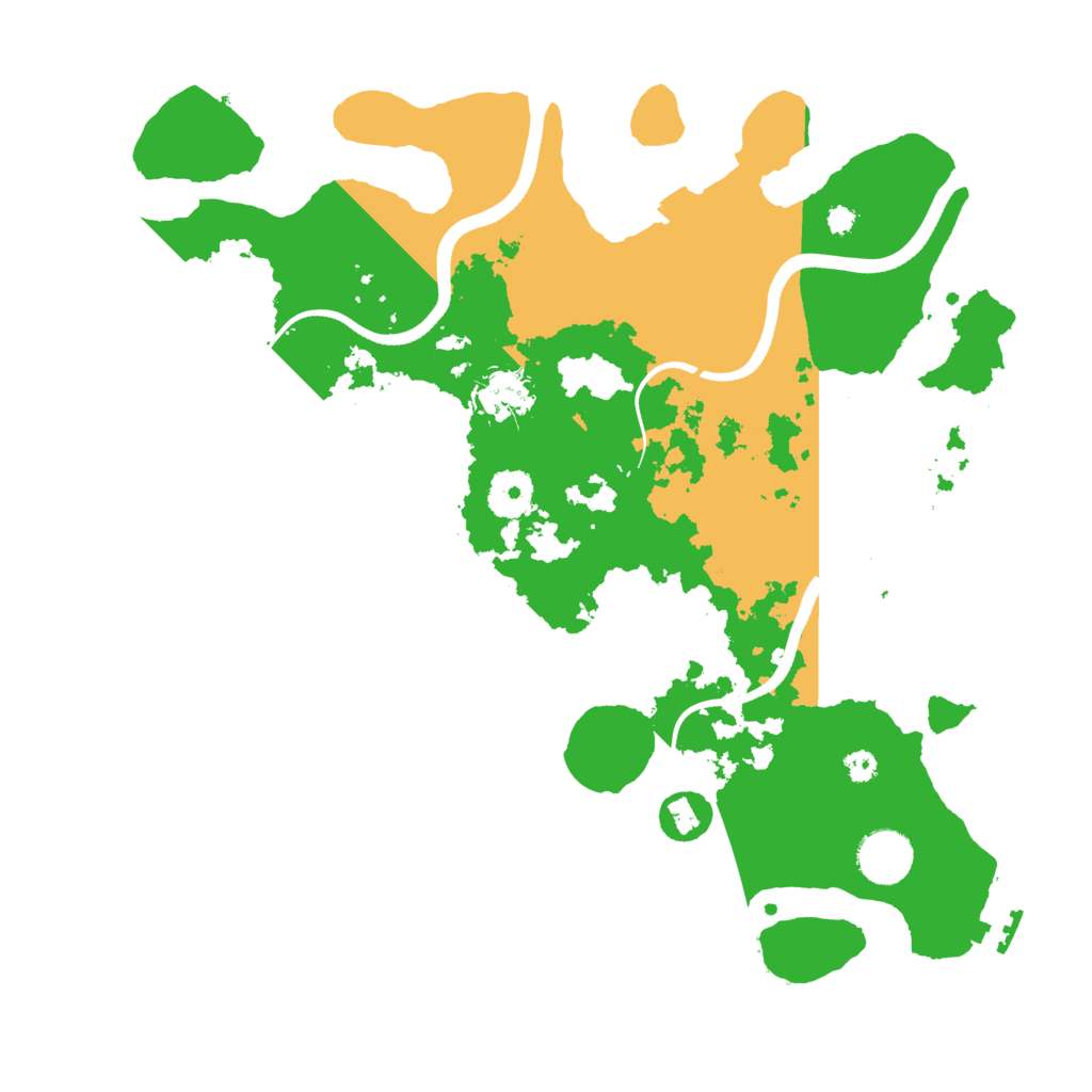 Biome Rust Map: Procedural Map, Size: 3500, Seed: 1968116279