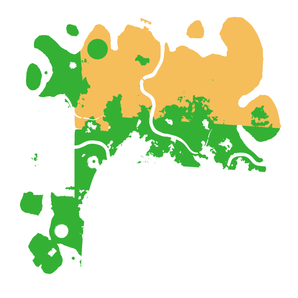 Biome Rust Map: Procedural Map, Size: 3850, Seed: 43759377