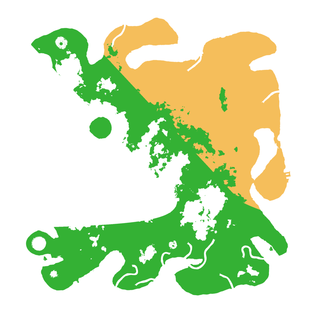 Biome Rust Map: Procedural Map, Size: 3900, Seed: 405625038
