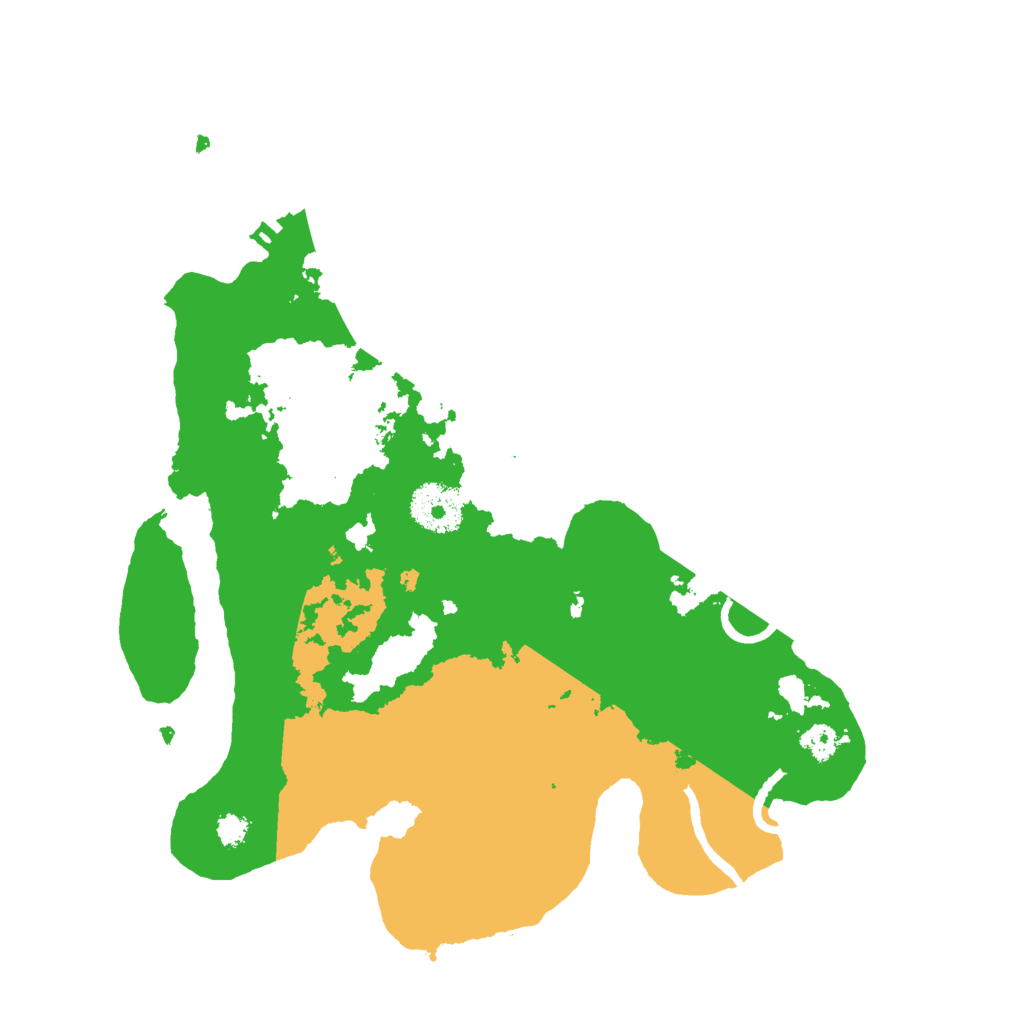 Biome Rust Map: Procedural Map, Size: 3000, Seed: 826994052