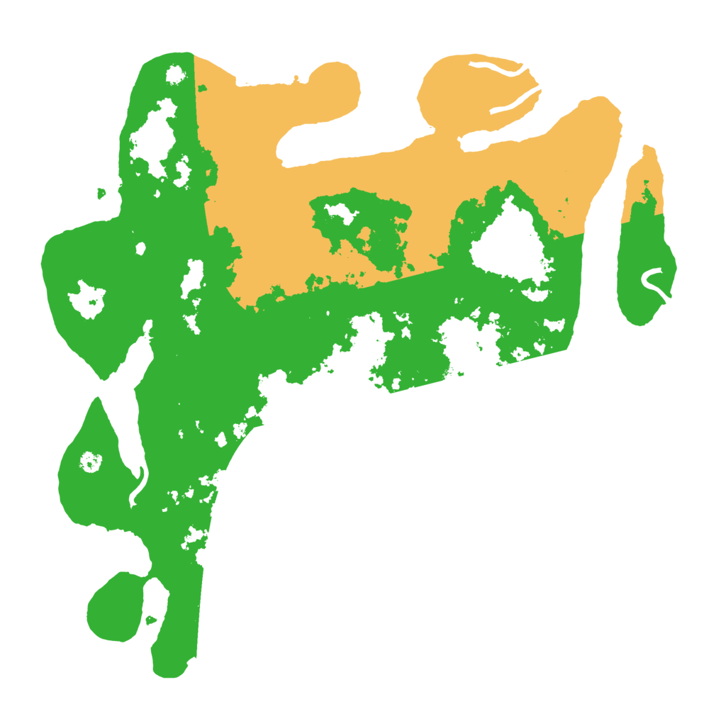 Biome Rust Map: Procedural Map, Size: 3500, Seed: 1399866772