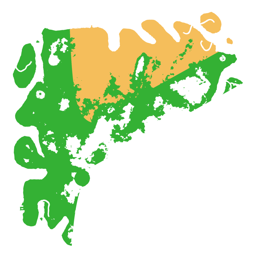 Biome Rust Map: Procedural Map, Size: 4500, Seed: 854716