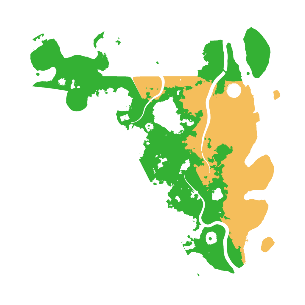 Biome Rust Map: Procedural Map, Size: 3800, Seed: 63648