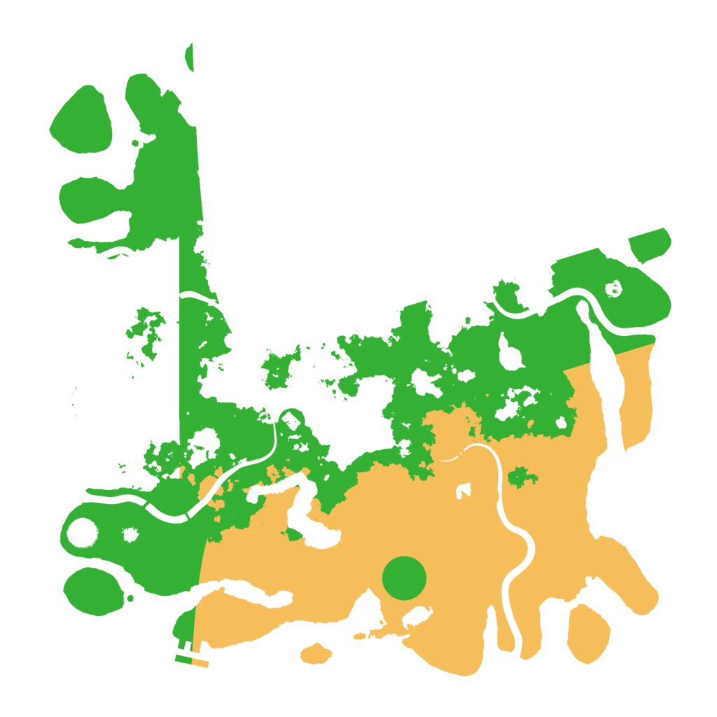 Biome Rust Map: Procedural Map, Size: 4300, Seed: 29821378