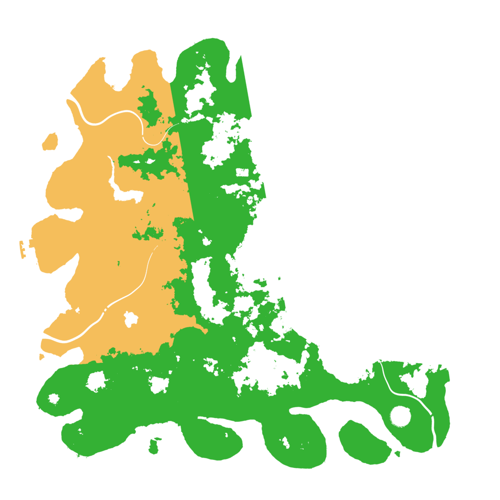Biome Rust Map: Procedural Map, Size: 4250, Seed: 1201035049