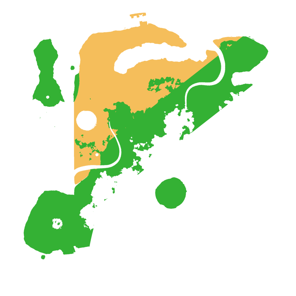 Biome Rust Map: Procedural Map, Size: 2800, Seed: 2900