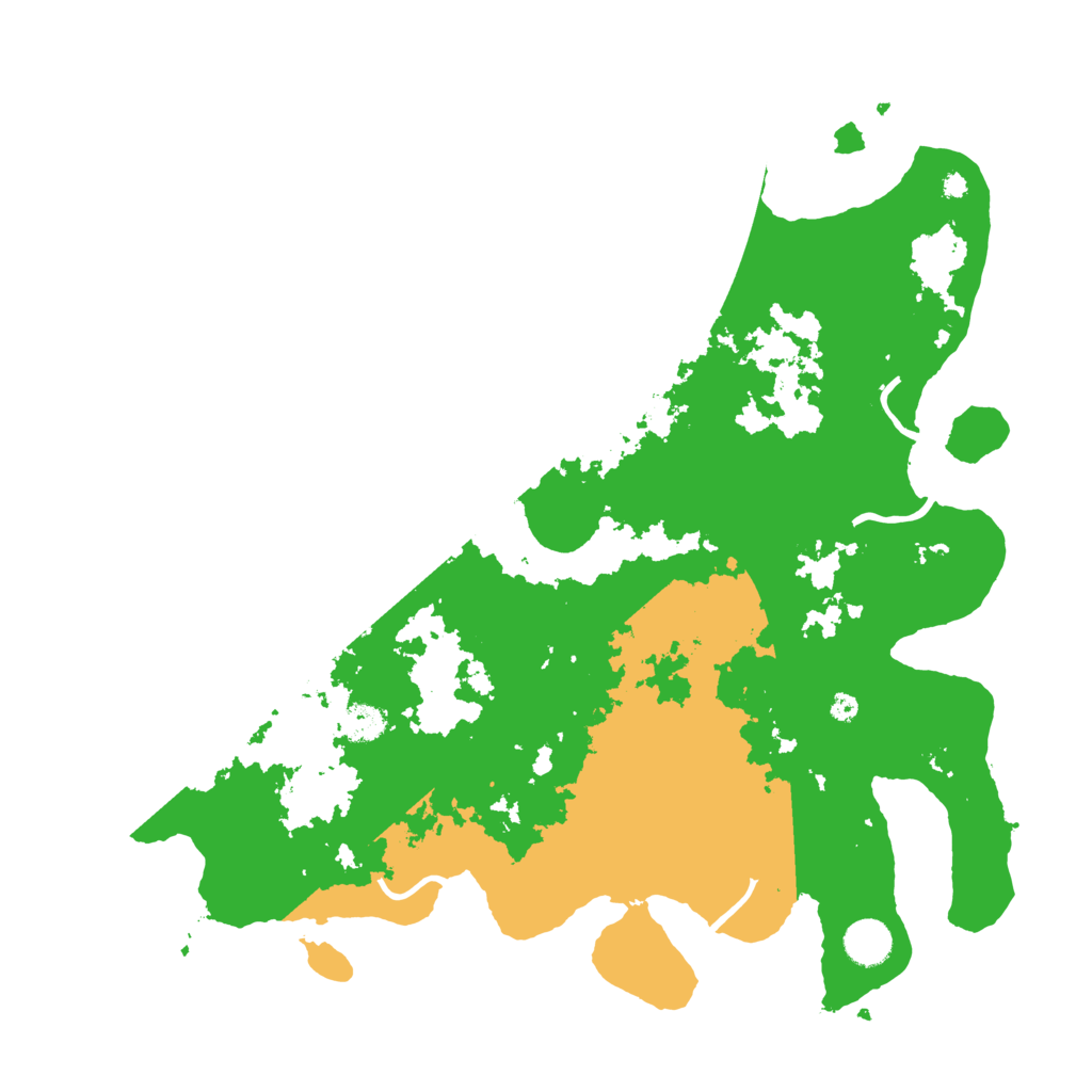 Biome Rust Map: Procedural Map, Size: 4050, Seed: 967191052
