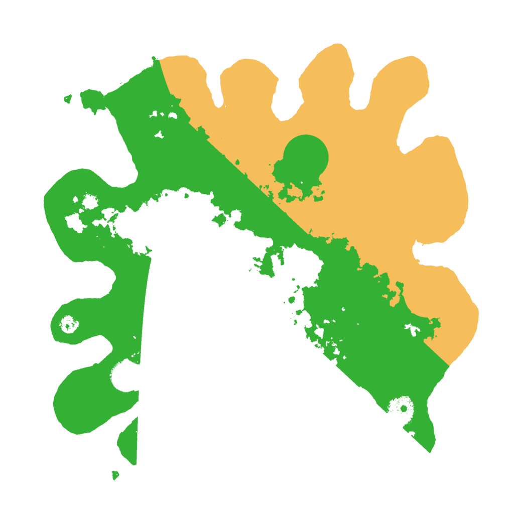 Biome Rust Map: Procedural Map, Size: 3000, Seed: 17149982