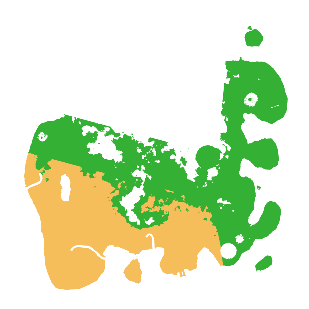 Biome Rust Map: Procedural Map, Size: 3500, Seed: 1031825200