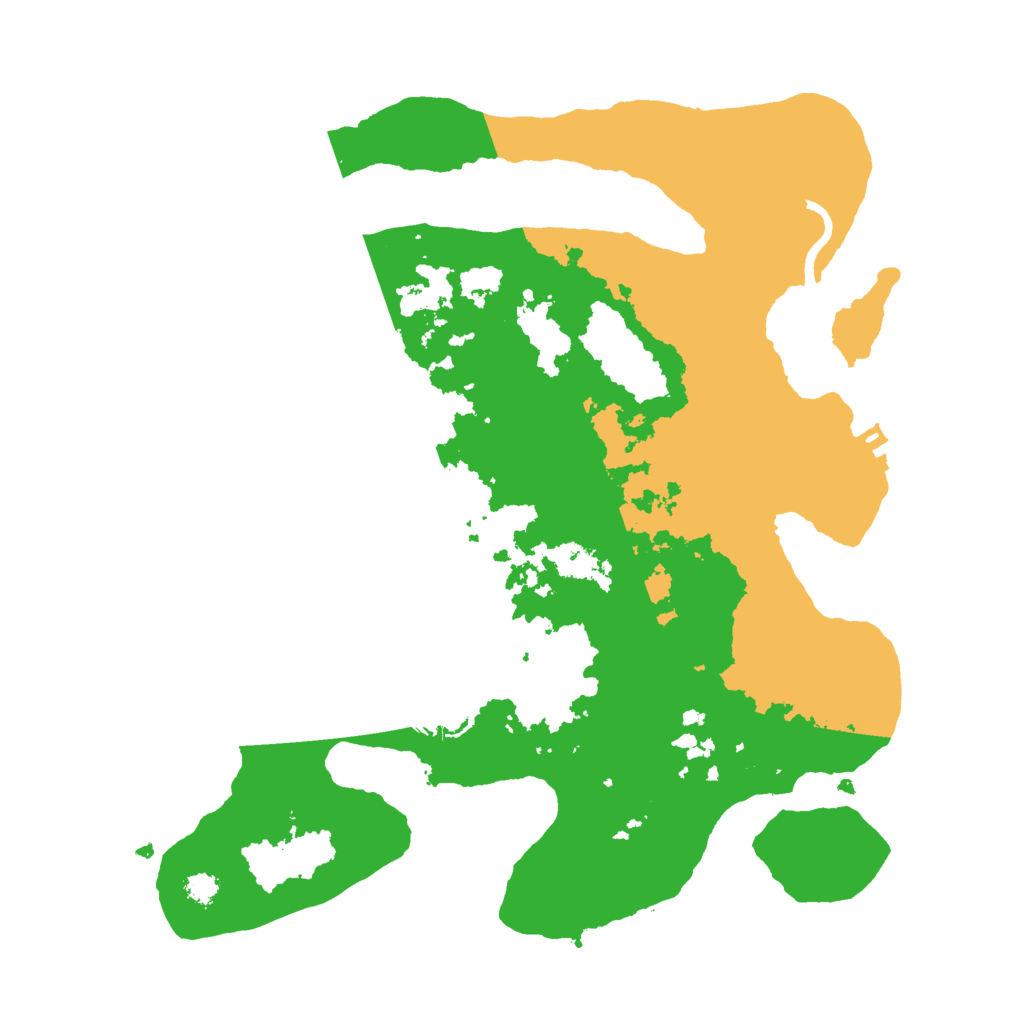 Biome Rust Map: Procedural Map, Size: 3000, Seed: 11144