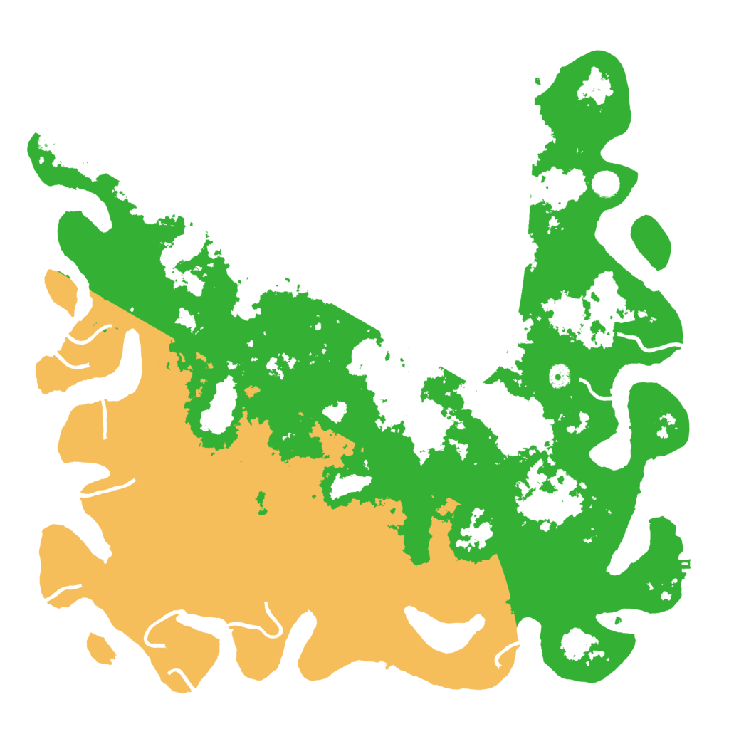 Biome Rust Map: Procedural Map, Size: 4800, Seed: 2088621185
