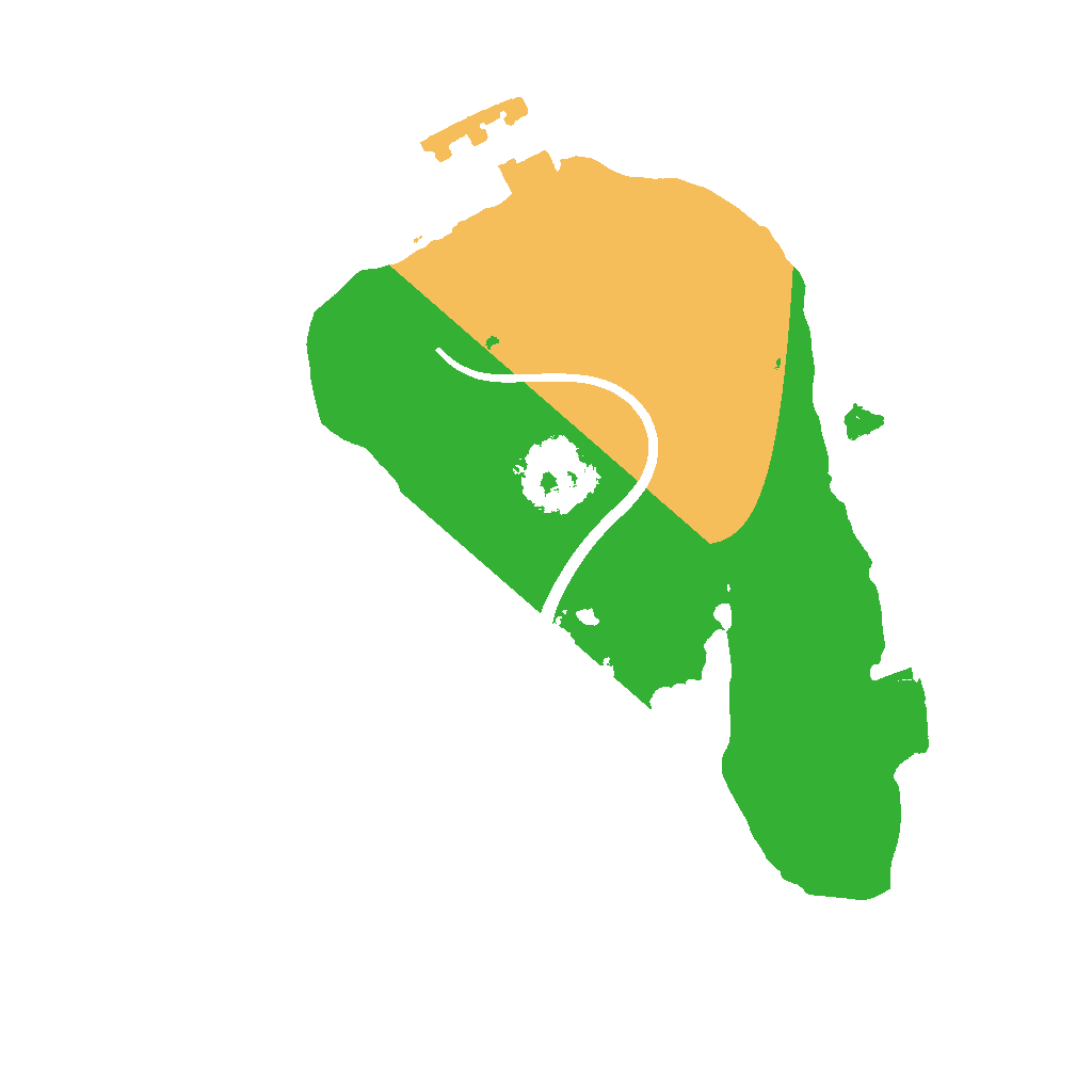 Biome Rust Map: Procedural Map, Size: 1500, Seed: 986898737