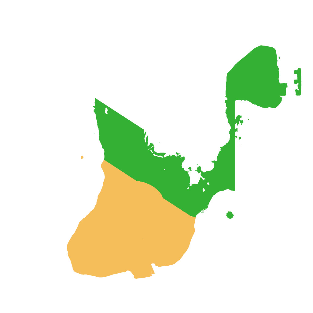 Biome Rust Map: Procedural Map, Size: 1750, Seed: 1389467128