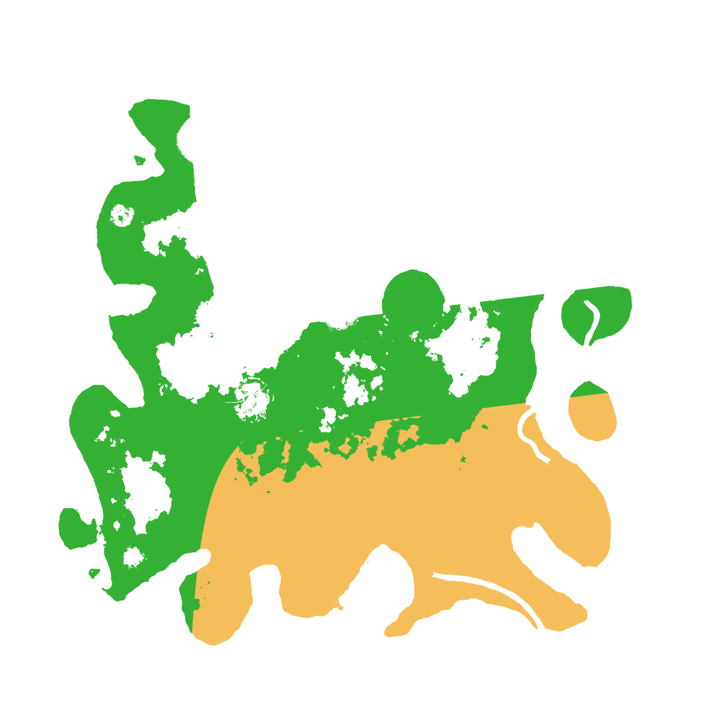 Biome Rust Map: Procedural Map, Size: 3200, Seed: 656546