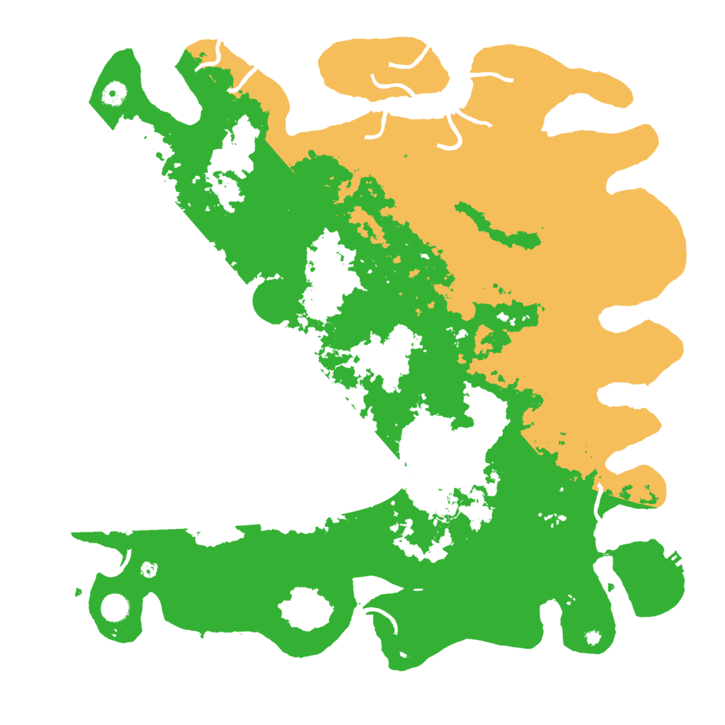 Biome Rust Map: Procedural Map, Size: 4500, Seed: 93546234
