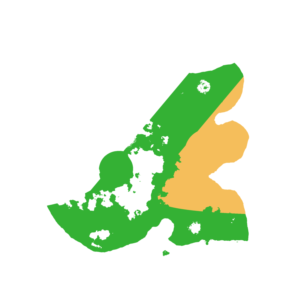 Biome Rust Map: Procedural Map, Size: 2324, Seed: 17