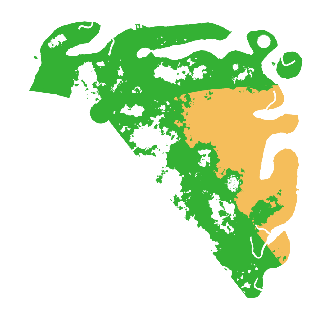 Biome Rust Map: Procedural Map, Size: 4250, Seed: 120669378