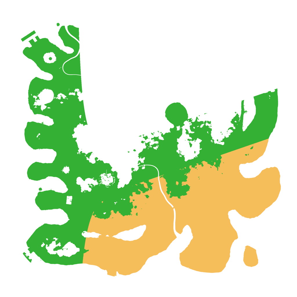 Biome Rust Map: Procedural Map, Size: 3750, Seed: 573302011