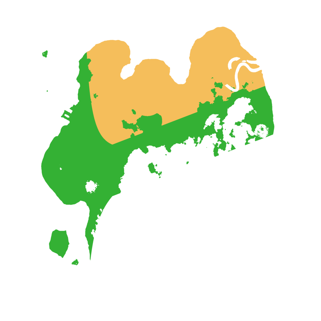Biome Rust Map: Procedural Map, Size: 2500, Seed: 5682562
