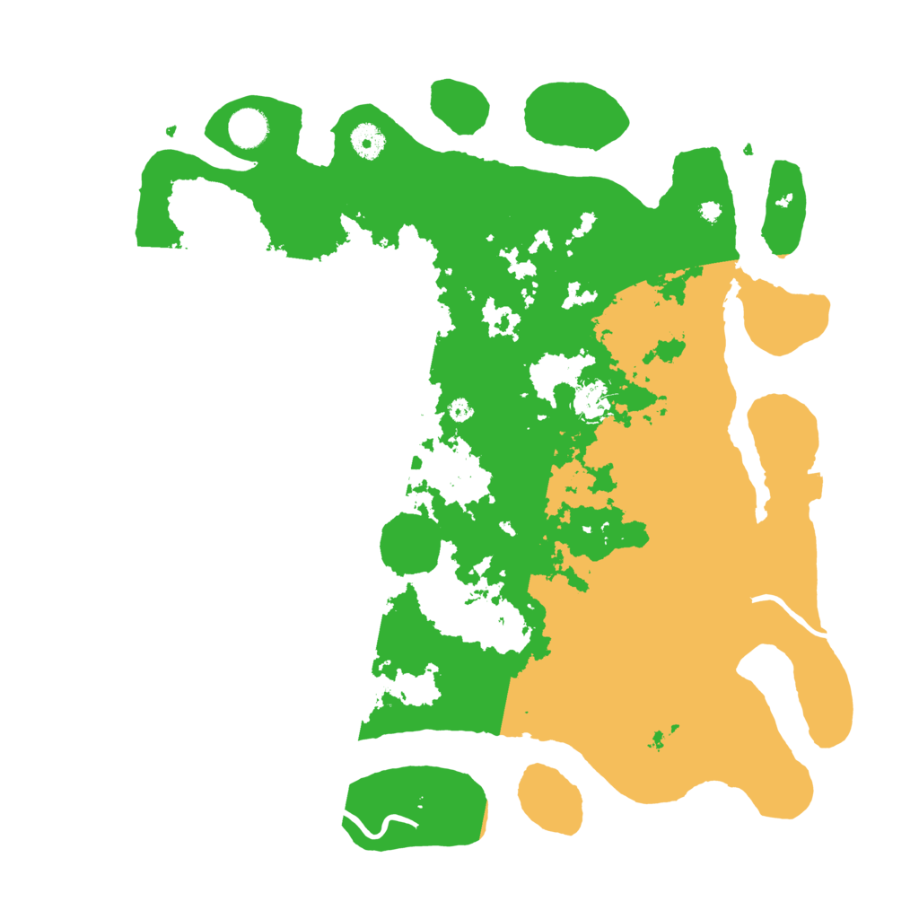 Biome Rust Map: Procedural Map, Size: 4050, Seed: 1861459316