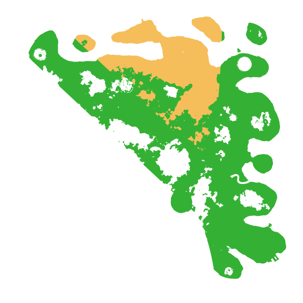 Biome Rust Map: Procedural Map, Size: 3750, Seed: 7039502