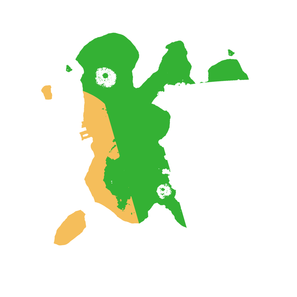 Biome Rust Map: Procedural Map, Size: 2200, Seed: 345033896