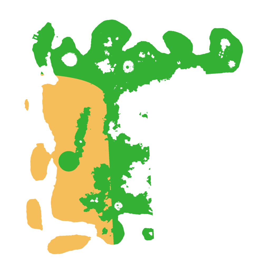 Biome Rust Map: Procedural Map, Size: 3500, Seed: 128203818