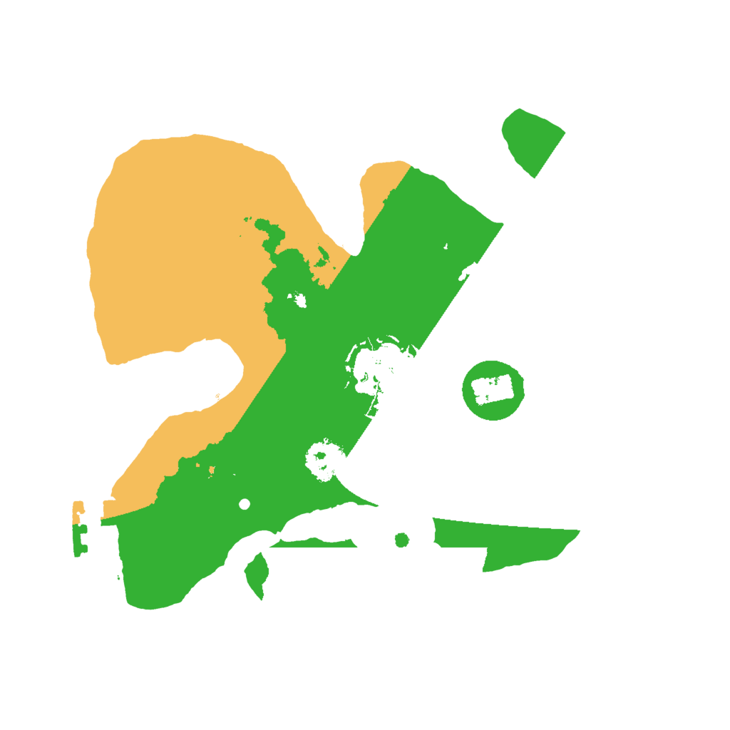 Biome Rust Map: Procedural Map, Size: 2000, Seed: 1212464561