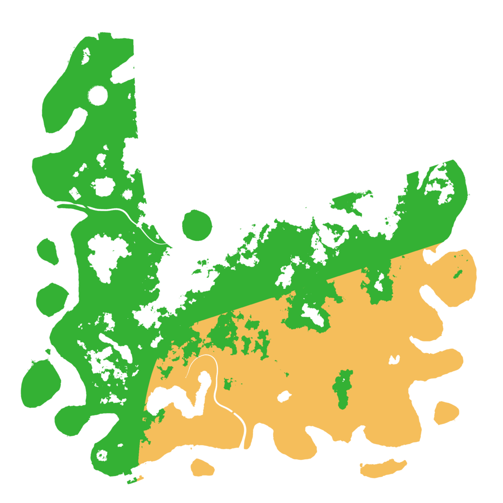 Biome Rust Map: Procedural Map, Size: 4500, Seed: 1755390228
