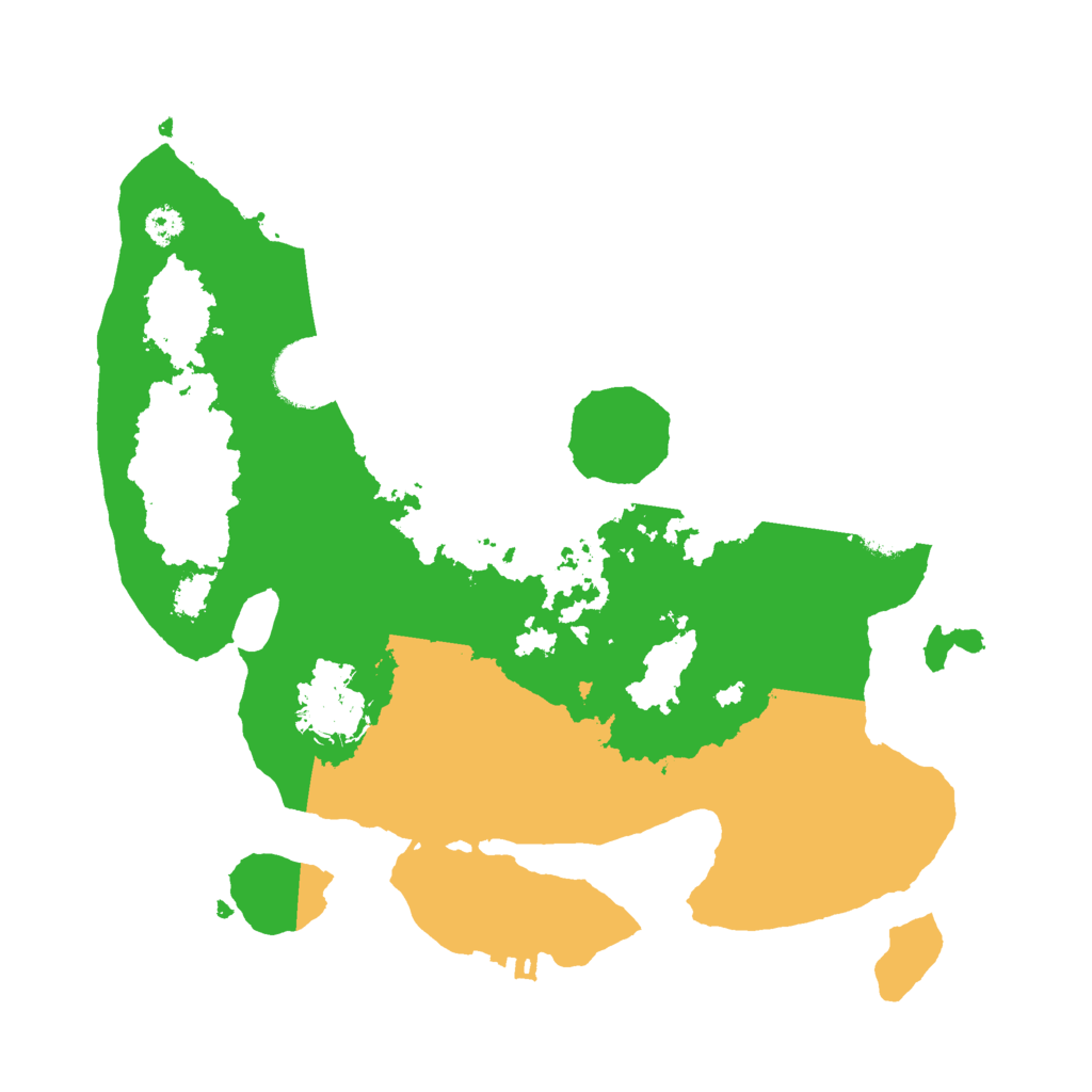 Biome Rust Map: Procedural Map, Size: 3000, Seed: 62551718