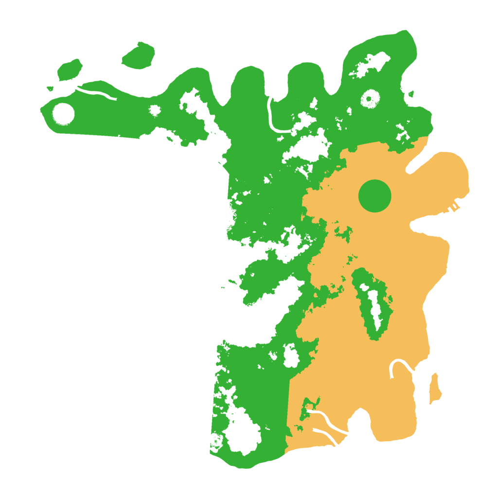 Biome Rust Map: Procedural Map, Size: 4000, Seed: 665847797