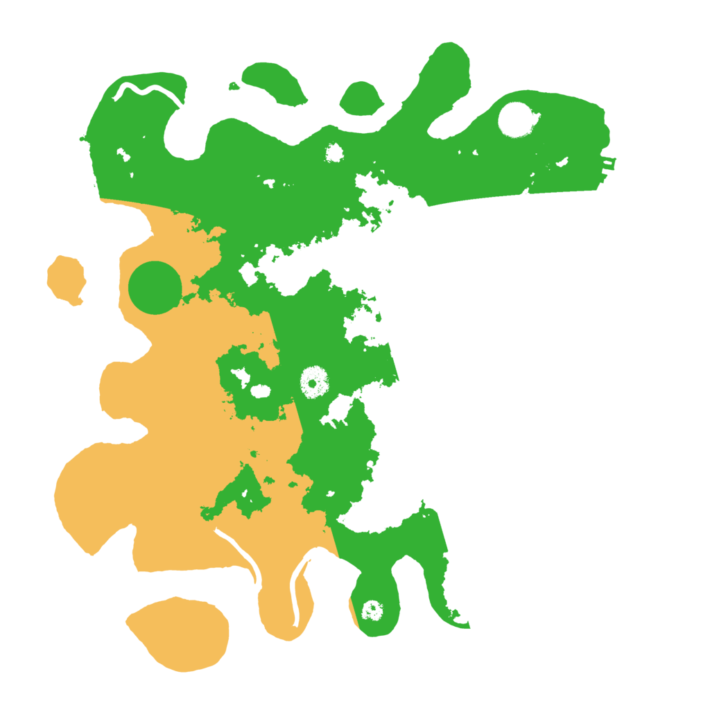 Biome Rust Map: Procedural Map, Size: 3500, Seed: 49758627