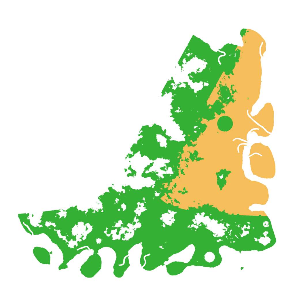 Biome Rust Map: Procedural Map, Size: 5000, Seed: 84561974