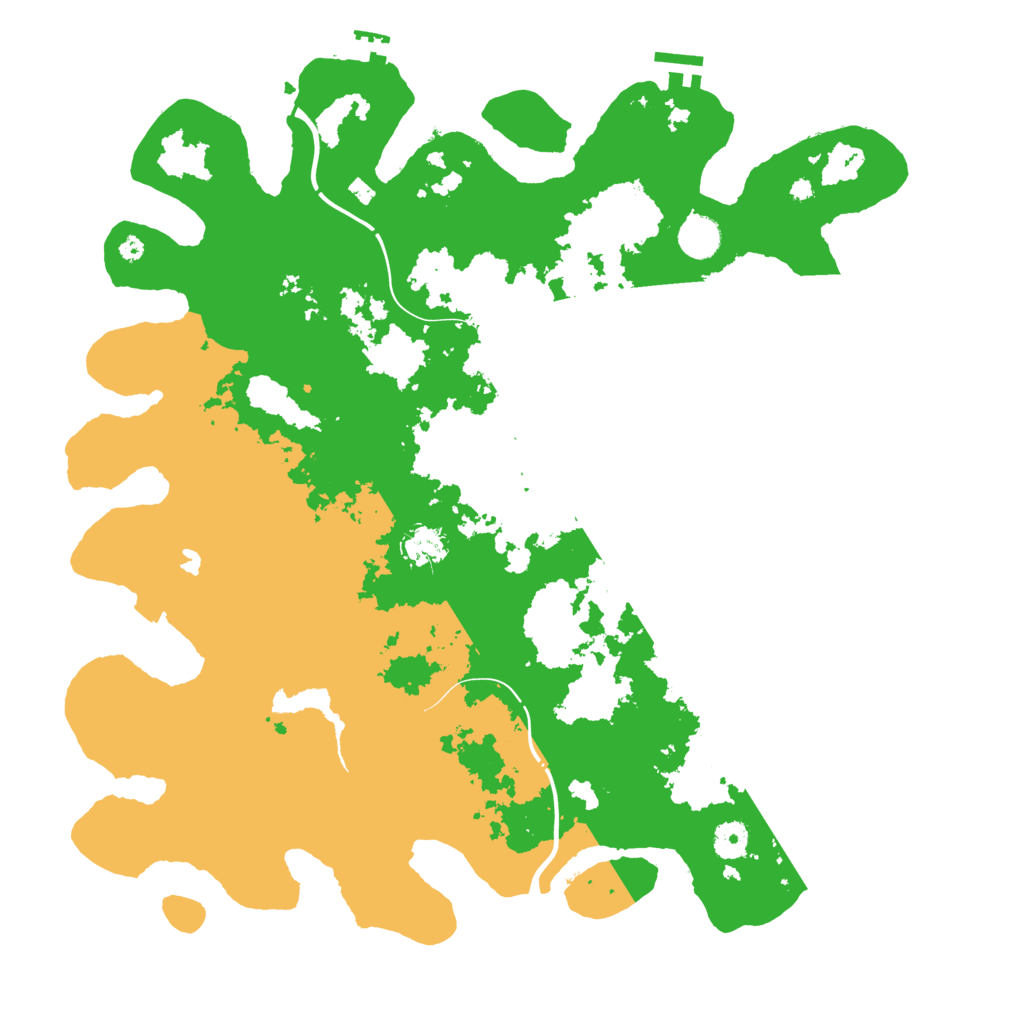 Biome Rust Map: Procedural Map, Size: 4250, Seed: 85634322
