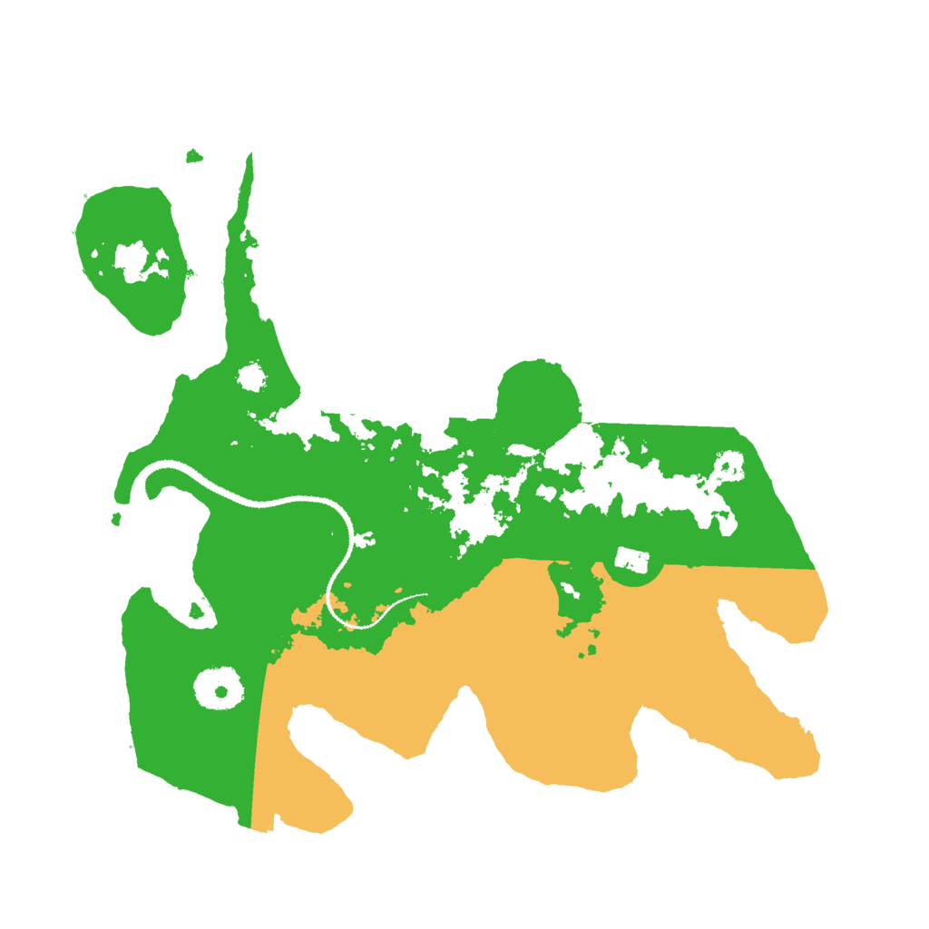 Biome Rust Map: Procedural Map, Size: 3000, Seed: 59123778