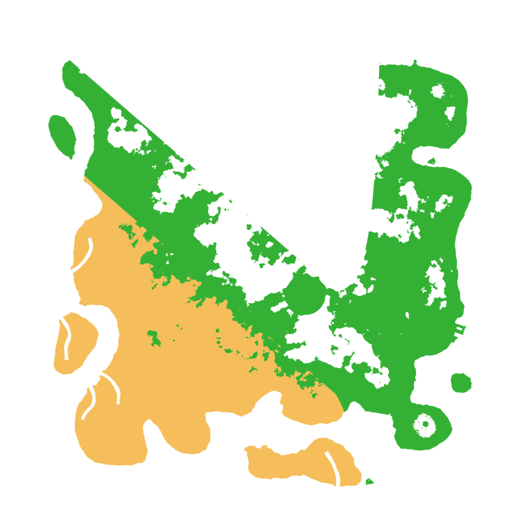 Biome Rust Map: Procedural Map, Size: 3500, Seed: 97774892