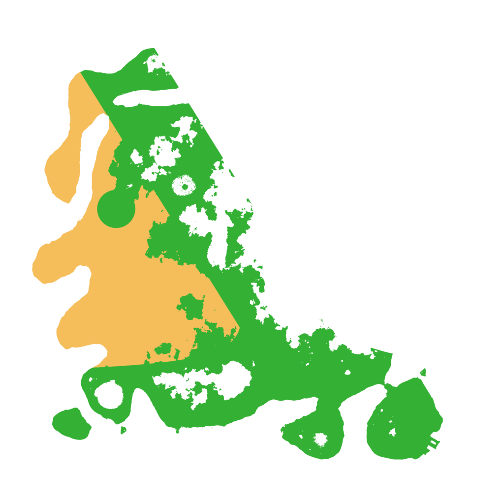 Biome Rust Map: Procedural Map, Size: 3500, Seed: 73454463