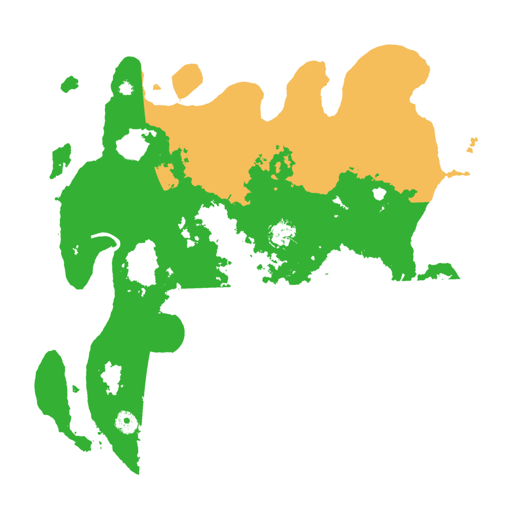 Biome Rust Map: Procedural Map, Size: 3500, Seed: 65740859