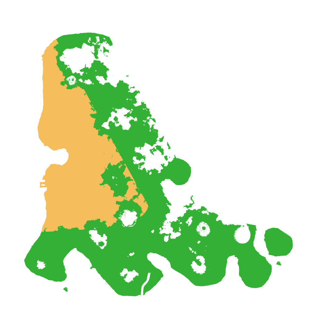 Biome Rust Map: Procedural Map, Size: 3500, Seed: 73073737