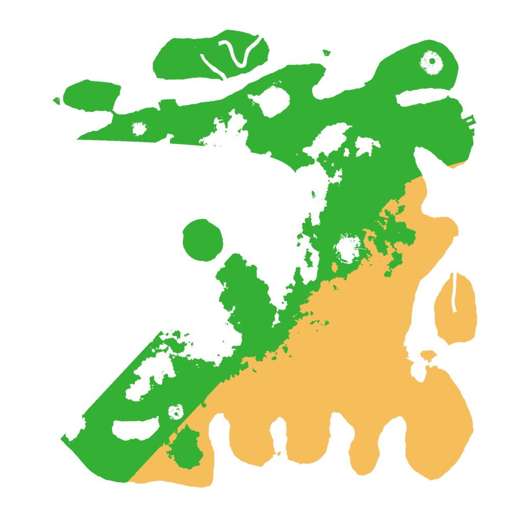 Biome Rust Map: Procedural Map, Size: 3500, Seed: 29268022