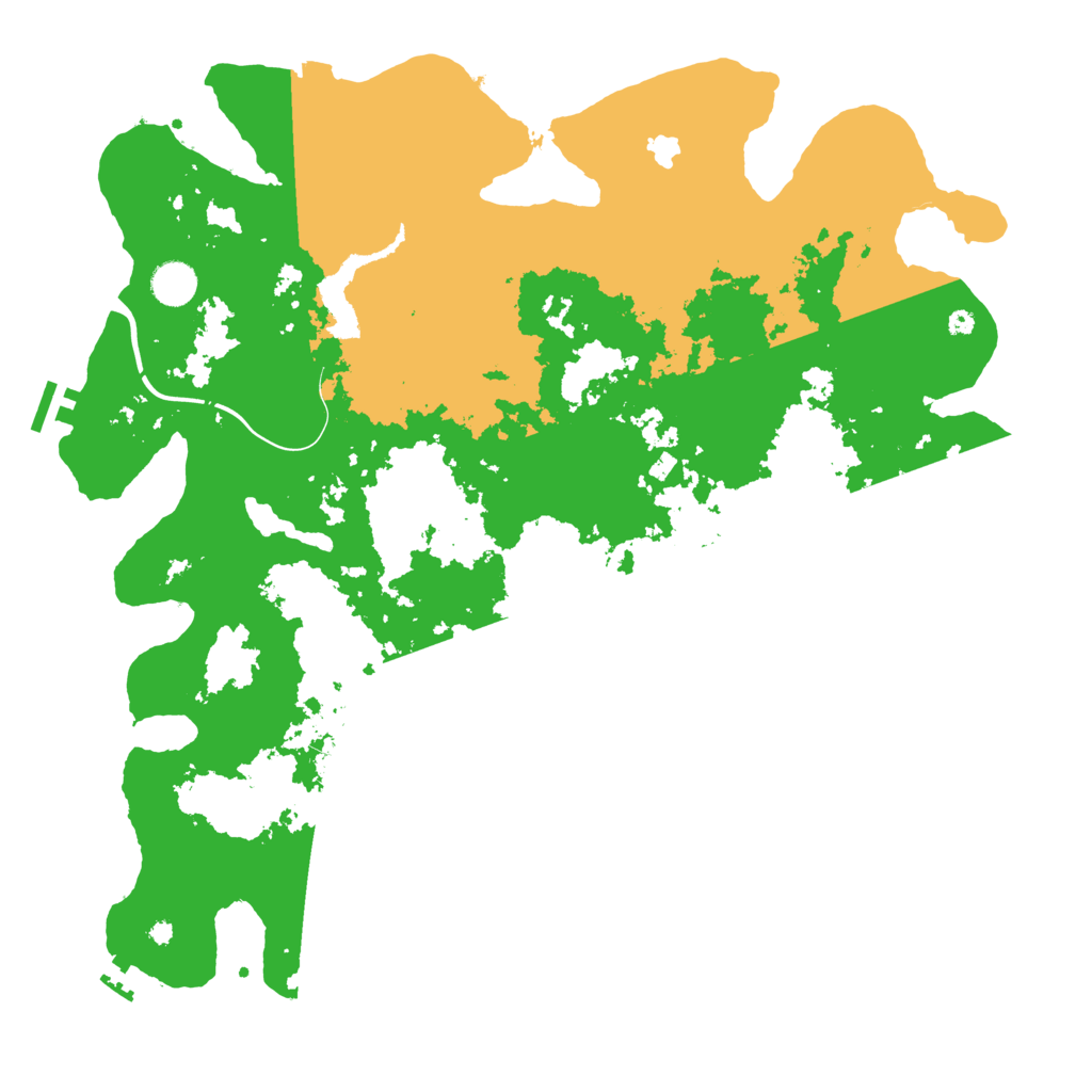 Biome Rust Map: Procedural Map, Size: 4250, Seed: 1022989065
