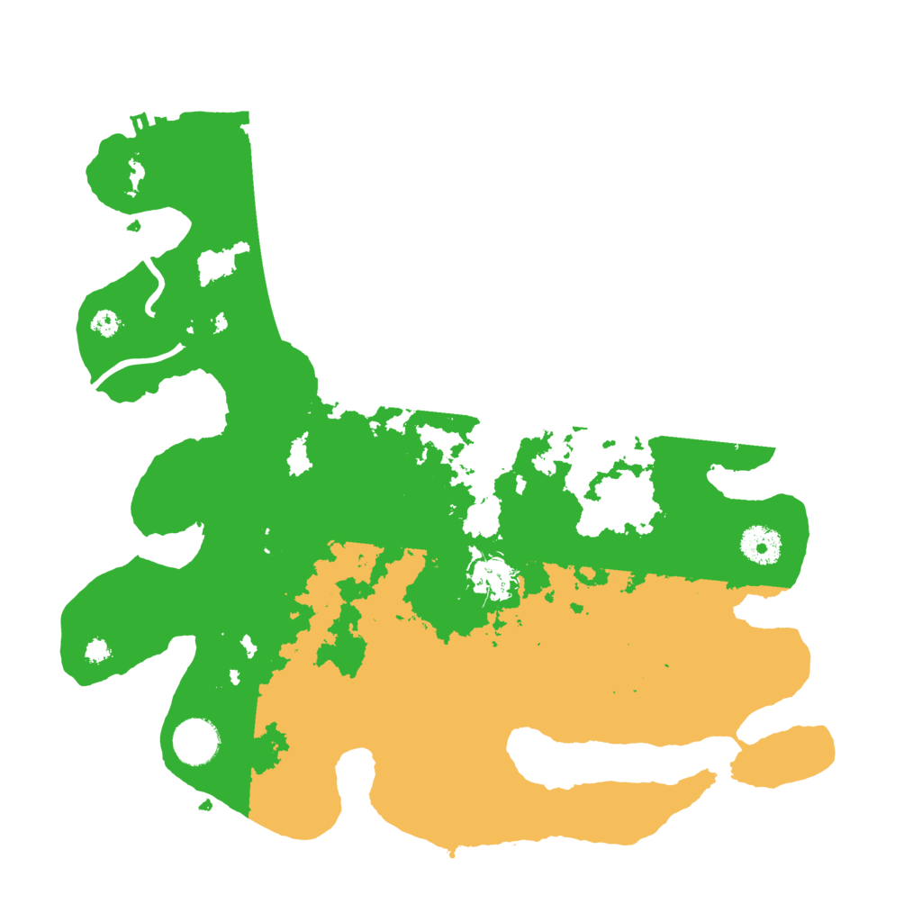 Biome Rust Map: Procedural Map, Size: 3500, Seed: 67164154