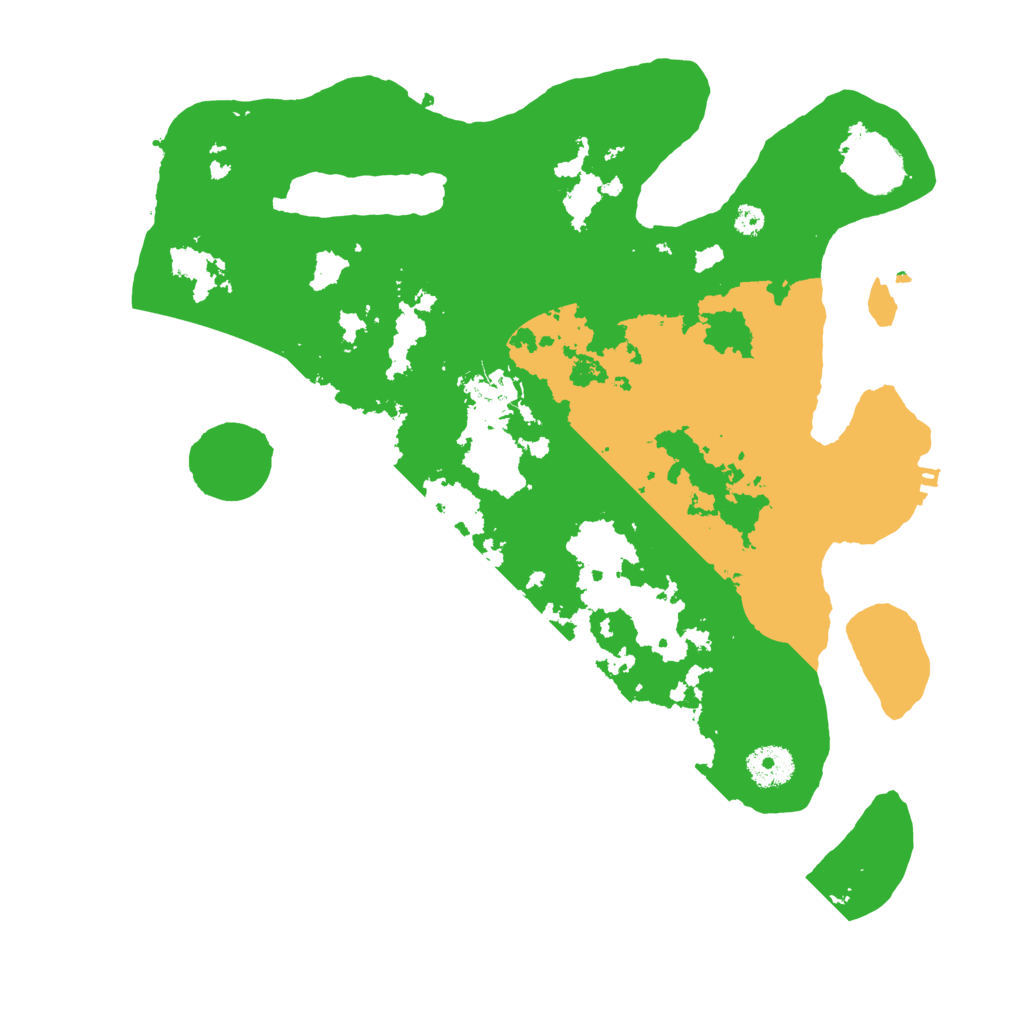 Biome Rust Map: Procedural Map, Size: 3500, Seed: 98754672