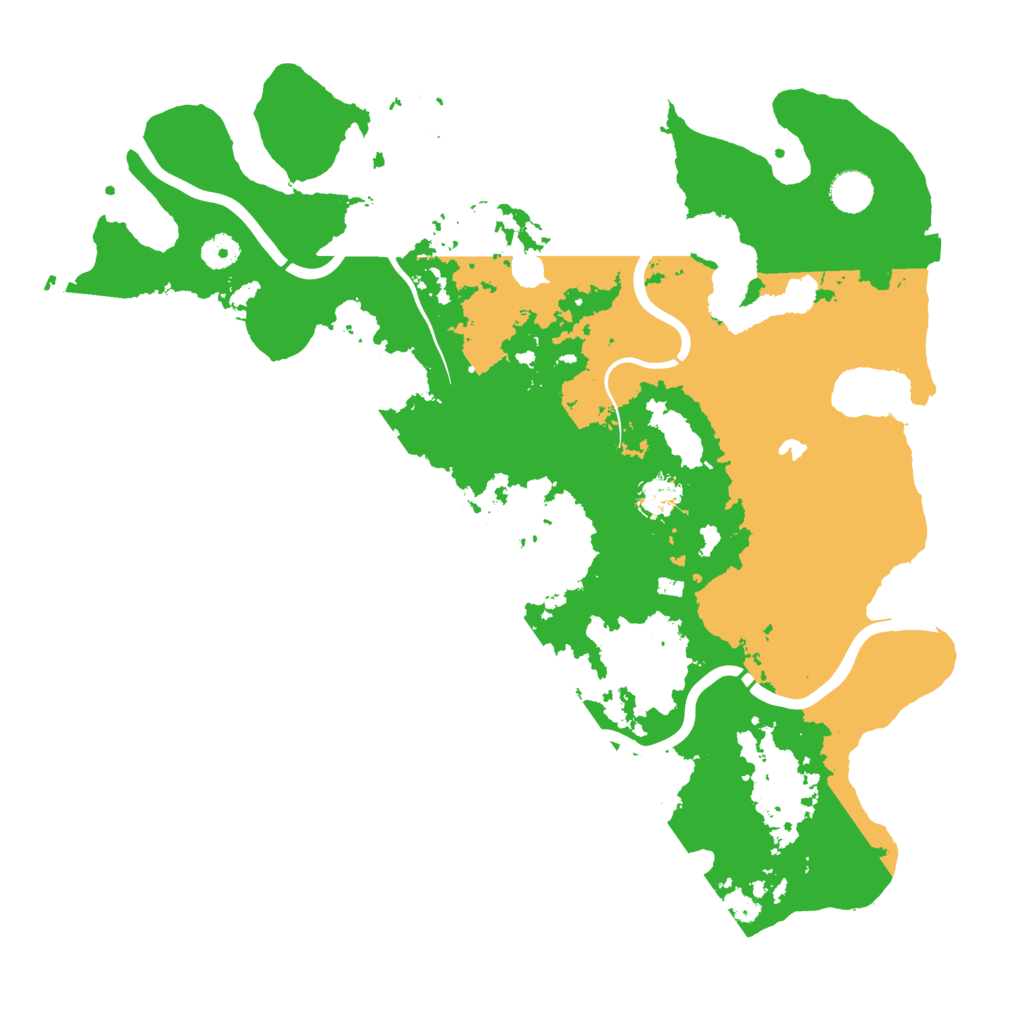 Biome Rust Map: Procedural Map, Size: 4250, Seed: 959835200